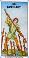 Seven of Wands Tarot card meaning